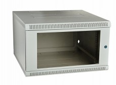 Шкаф телекоммуникационный настенный разборный 19”,15U(600x650), ШТ-НСр-15U-600-650-С дверь стекло СС